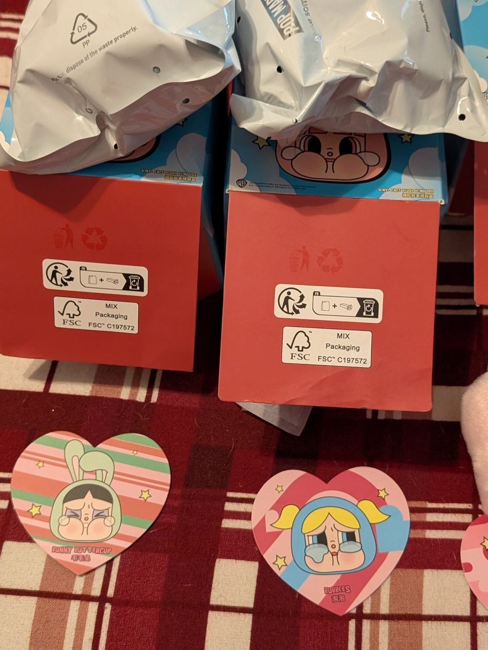 CRYBABY × Powerpuff Girls Series-Vinyl Face Plush Blind Box Pop Mart Lot